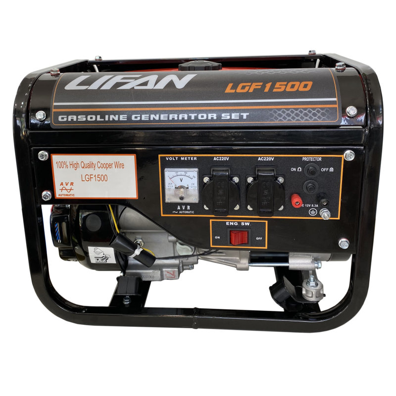 موتور برق بنزینی لیفان مدل LGF 1500
