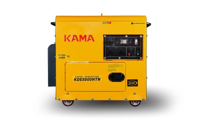 موتور برق کاما دیزل 8 کاوا سایلنت مدل KAMA KDE8800HTN