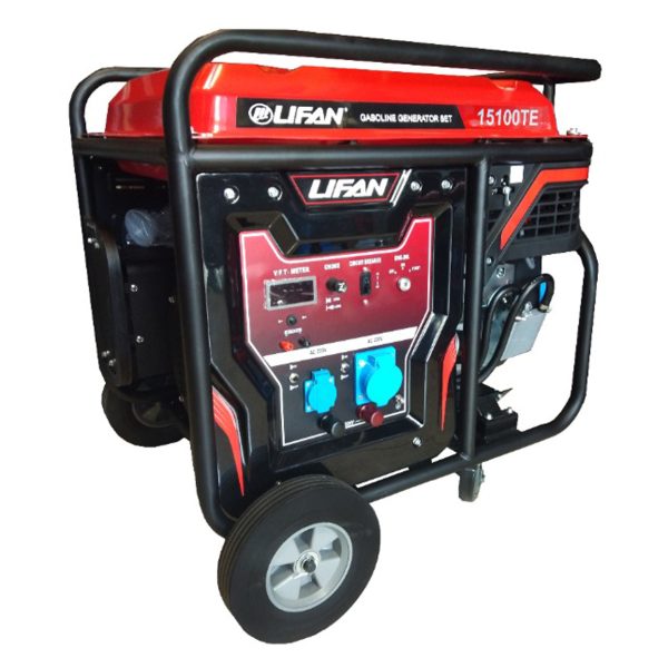 موتور برق لیفان 13 کیلو وات بنزینی 3 فاز مدل LGF-15100TE