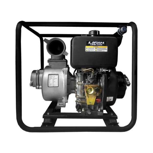 موتور پمپ دیزل 3 اینچ لیفان استارتی سیل سرامیکی مدل LDW330E